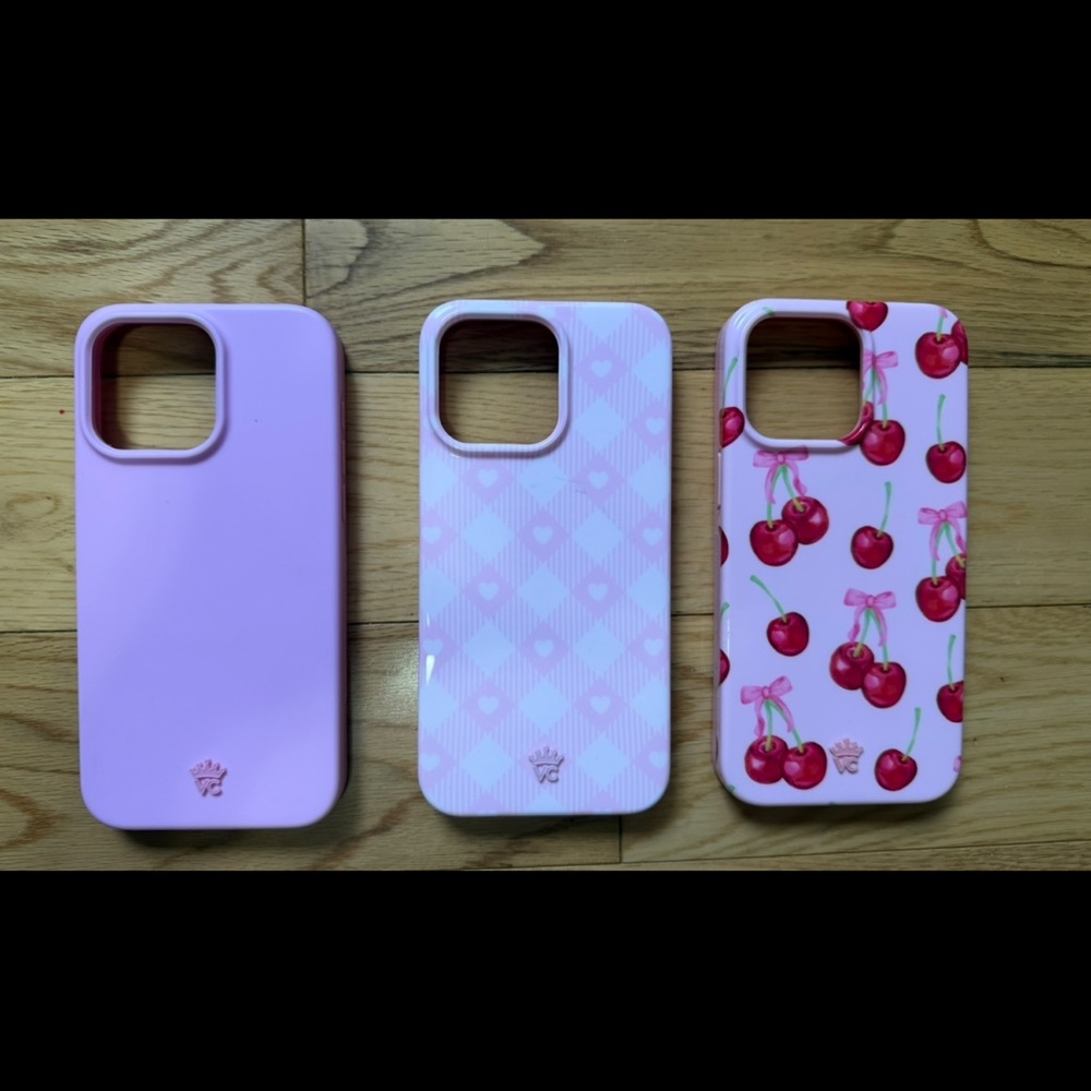 Velvet Caviar iPhone 15 Pro Max Cases
Have been used